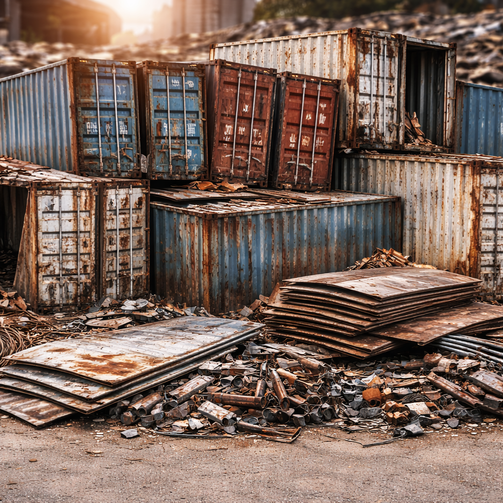 مشتري خردة الحاويات