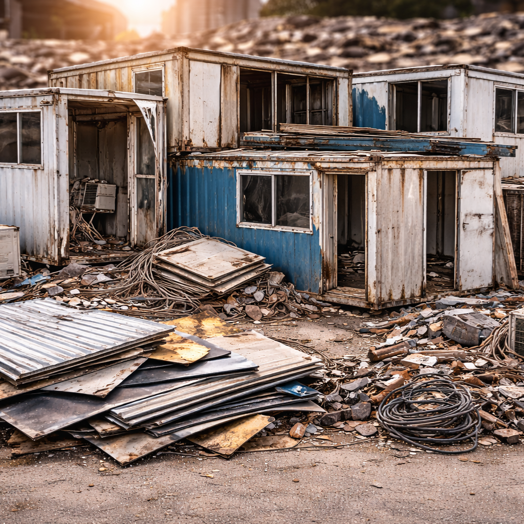 مشتري خردة الكبائن المتنقلة
