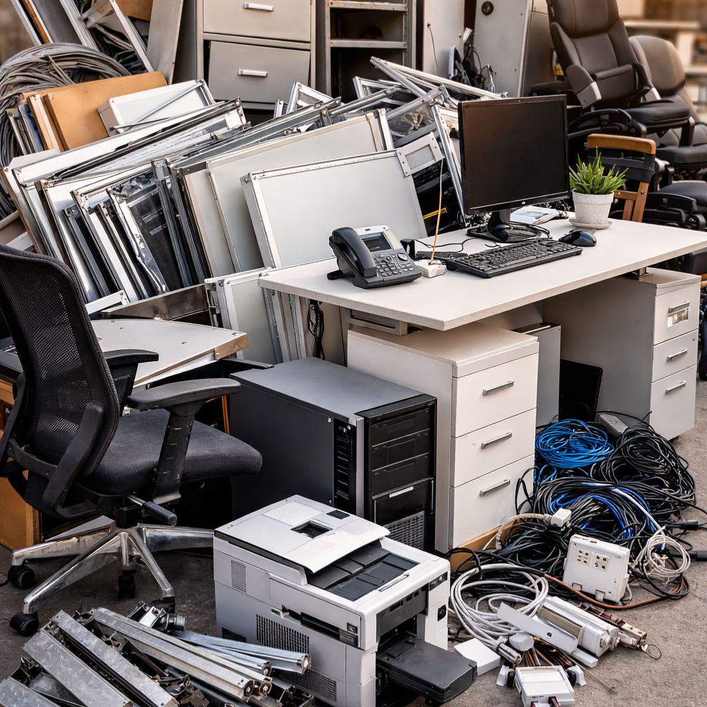 مشتري خردة المكاتب المفككة