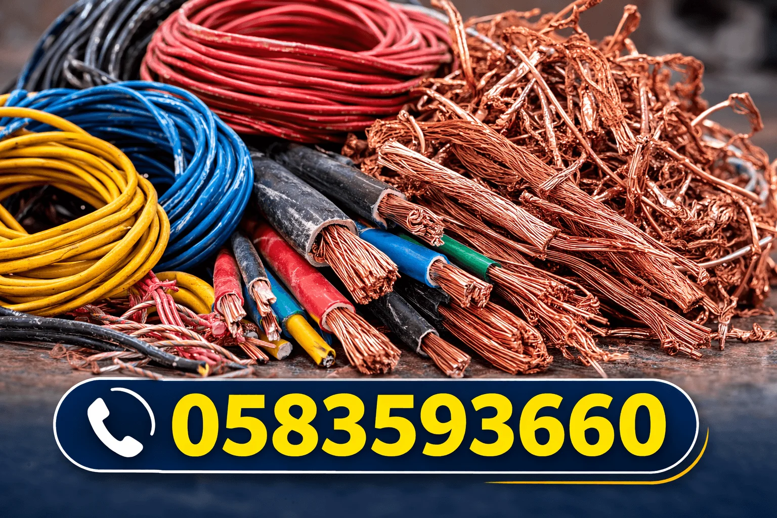 Best Electric Wire Scrap Buyer in Dammam Call Now 0583593660